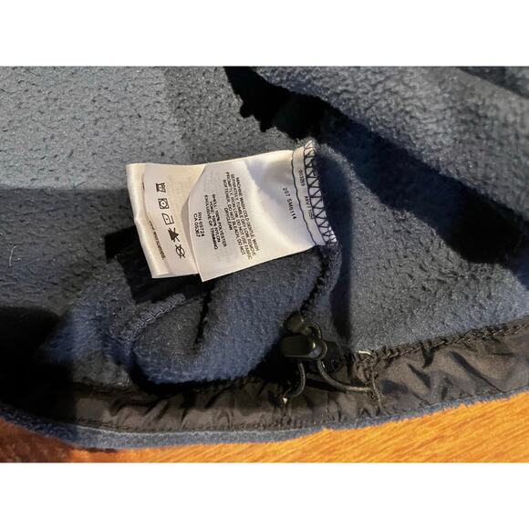 Columbia Titanium Fleece Jacket Men's Large Blue Black Full Zip Outdoor Layer - Picture 5 of 8